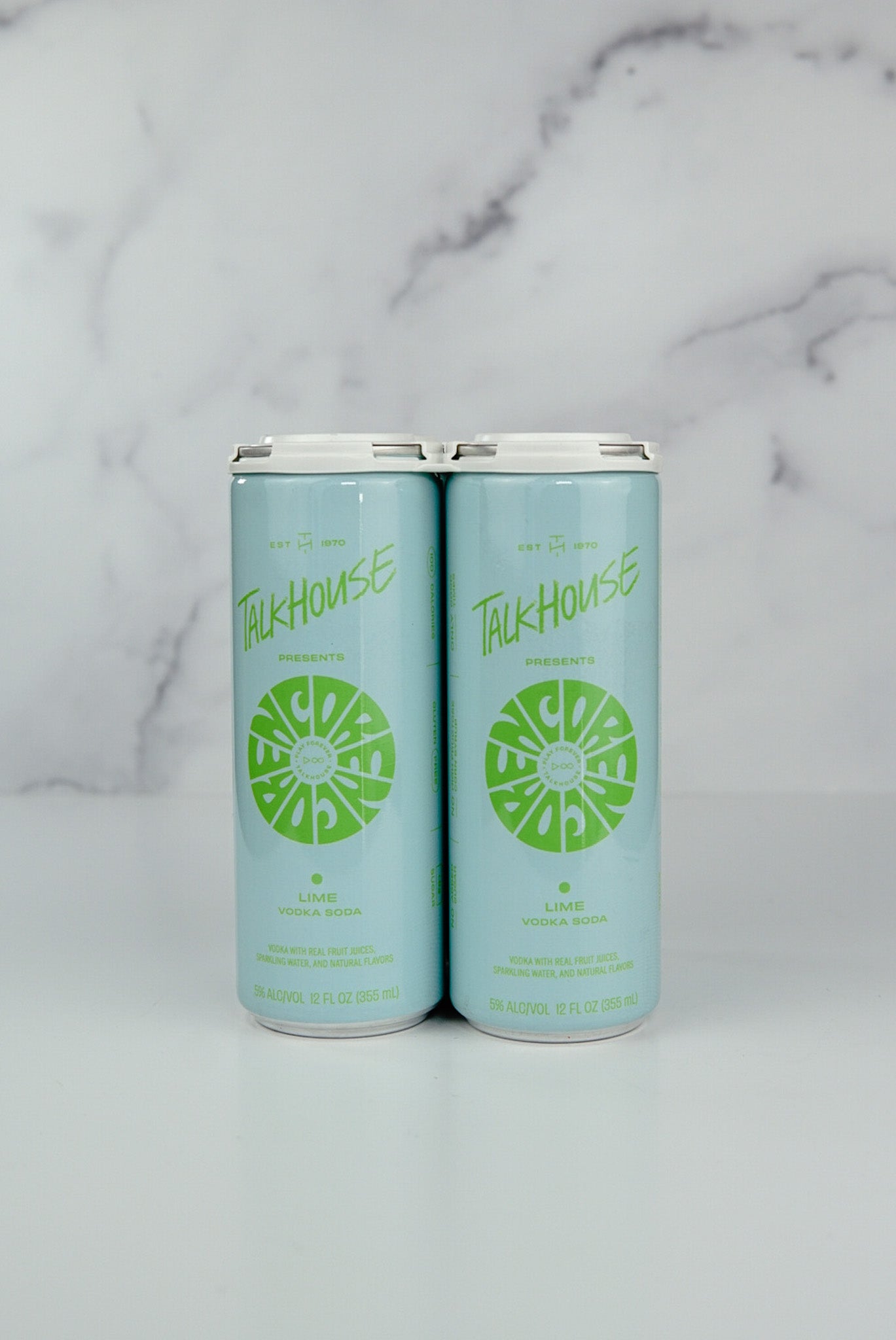 Talkhouse Encore Lime Vodka Soda (4pk)