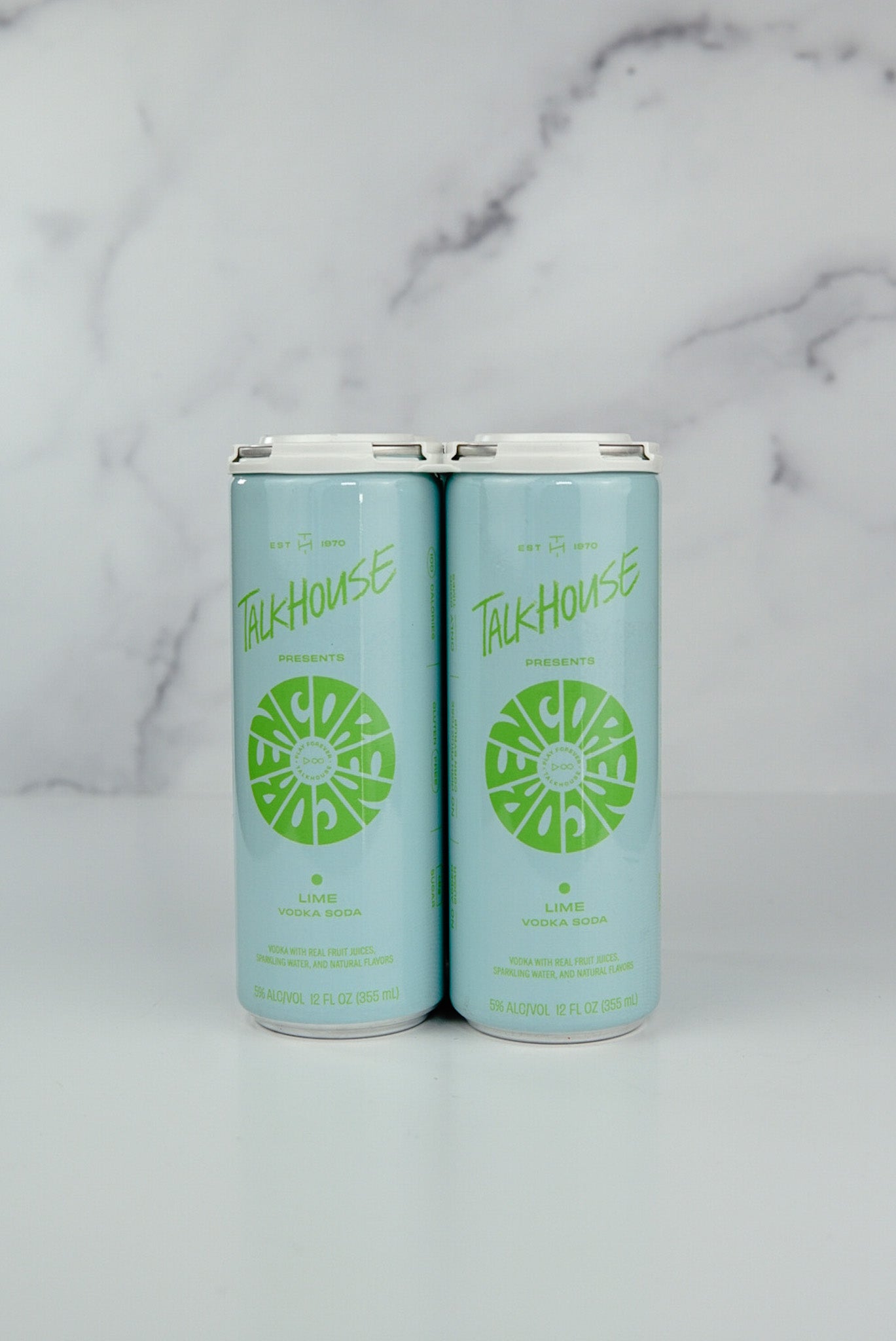 Talkhouse Encore Lime Vodka Soda 4-pack